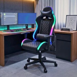 Poltrona Gamer Led Premium