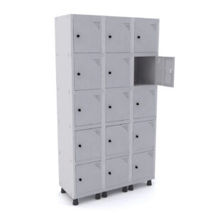 Roupeiro Aço Pitão 15 Portas