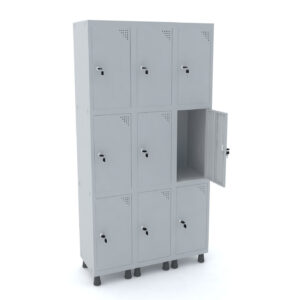 Roupeiro Fechadura 9 Portas Médias