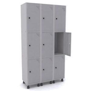 Roupeiro Aço Pitão 9 Portas