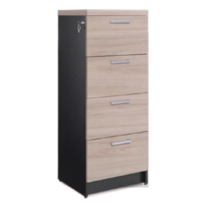 Arquivo 4 gavetas Wood