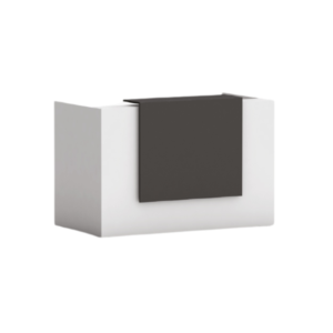 Balcão atendimento vista frontal