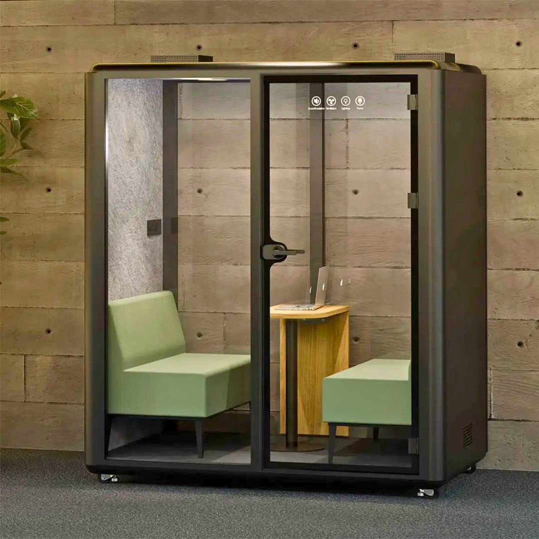 Cabine acústica colaborativa